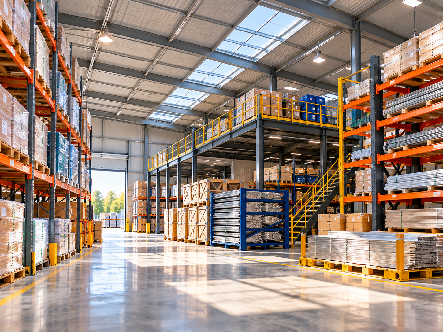 Custom warehouse application
